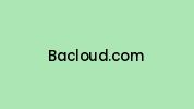 Bacloud.com Coupon Codes