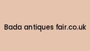 Bada-antiques-fair.co.uk Coupon Codes