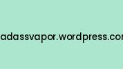Badassvapor.wordpress.com Coupon Codes