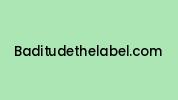 Baditudethelabel.com Coupon Codes