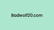 Badwolf20.com Coupon Codes