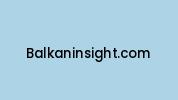 Balkaninsight.com Coupon Codes