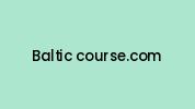 Baltic-course.com Coupon Codes