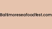 Baltimoreseafoodfest.com Coupon Codes