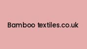 Bamboo-textiles.co.uk Coupon Codes