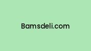 Bamsdeli.com Coupon Codes