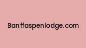 Banffaspenlodge.com Coupon Codes