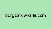 Bargainx.wixsite.com Coupon Codes
