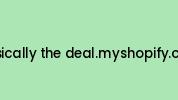 Basically-the-deal.myshopify.com Coupon Codes