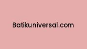 Batikuniversal.com Coupon Codes