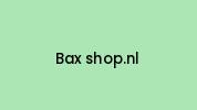 Bax-shop.nl Coupon Codes