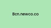 Bcn.newco.co Coupon Codes