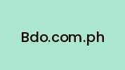Bdo.com.ph Coupon Codes