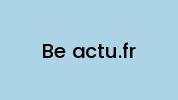 Be-actu.fr Coupon Codes