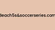 Beach5sandsoccerseries.com Coupon Codes