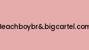 Beachboybrand.bigcartel.com Coupon Codes