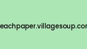 Beachpaper.villagesoup.com Coupon Codes