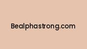 Bealphastrong.com Coupon Codes