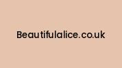Beautifulalice.co.uk Coupon Codes