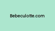 Bebeculotte.com Coupon Codes