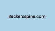 Beckersspine.com Coupon Codes