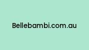 Bellebambi.com.au Coupon Codes