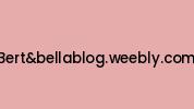 Bertandbellablog.weebly.com Coupon Codes