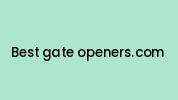 Best-gate-openers.com Coupon Codes