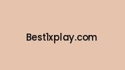 Best1xplay.com Coupon Codes