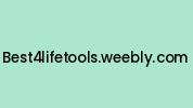 Best4lifetools.weebly.com Coupon Codes