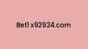 Bet1-x92924.com Coupon Codes