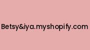 Betsyandiya.myshopify.com Coupon Codes