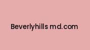 Beverlyhills-md.com Coupon Codes