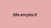 Bfa-emploi.fr Coupon Codes