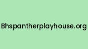 Bhspantherplayhouse.org Coupon Codes