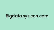 Bigdata.sys-con.com Coupon Codes