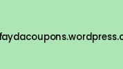 Bigfaydacoupons.wordpress.com Coupon Codes