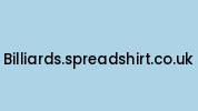 Billiards.spreadshirt.co.uk Coupon Codes