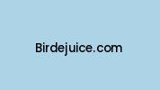 Birdejuice.com Coupon Codes