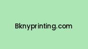 Bknyprinting.com Coupon Codes