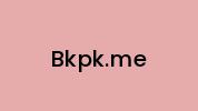 Bkpk.me Coupon Codes