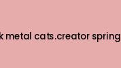 Black-metal-cats.creator-spring.com Coupon Codes
