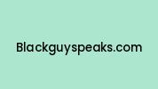 Blackguyspeaks.com Coupon Codes