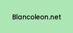 blancoleon.net Coupon Codes