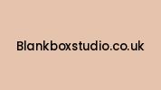 Blankboxstudio.co.uk Coupon Codes