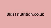 Blast-nutrition.co.uk Coupon Codes