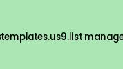 Blocstemplates.us9.list-manage.com Coupon Codes