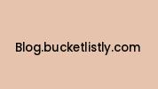 Blog.bucketlistly.com Coupon Codes