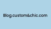 Blog.customandchic.com Coupon Codes