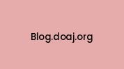 Blog.doaj.org Coupon Codes